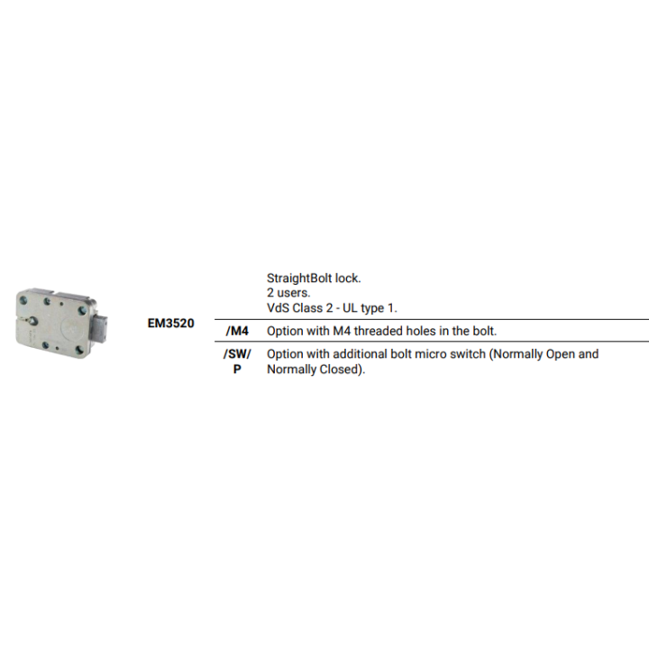 Tecnosicurezza EM3520
